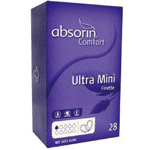 Absorin Comfort Finette Ultra Mini, 28 stuks