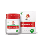 vitals vitamine k2 90 mcg, 60 capsules