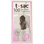 t-sac theefilters no.4, 100 stuks