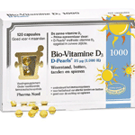 Pharma Nord Bio Vitamine D3 25 Mcg 1000ie, 120 capsules