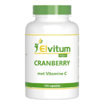 elvitaal/elvitum cranberry + 60mg vitamine c, 150 veg. capsules