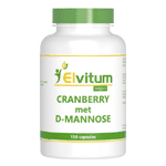 elvitaal/elvitum cranberry & d-mannose, 150 veg. capsules