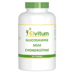elvitaal/elvitum glucosamine msm chondroitine, 180 stuks