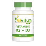 elvitaal/elvitum vitamine k2 & d3, 90 stuks