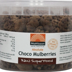 Mattisson Absolute Raw Choco Mulberries Bio, 150 gram
