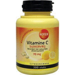 Roter Vitamine C 70 Mg Suikervrij, 300 Kauw tabletten