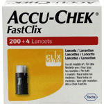 Accu Chek Fastclix Lancet, 204 stuks