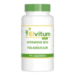 elvitaal/elvitum vitamine b12 1000mcg + foliumzuur, 270 zuig tabletten