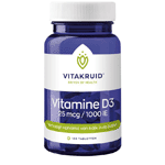 vitakruid vitamine d3 25 mcg / 1000 ie, 120 tabletten