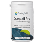 Springfield Cranaxil Pro Cranberryconcentrate 500 Mg, 180 Veg. capsules
