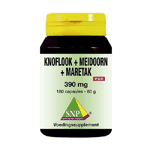 Snp Knoflook-meidoorn-maretak 390 Mg Puur, 180 capsules