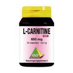 snp l-carnitine 650mg puur, 30 capsules