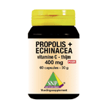 snp propolis+echinacea - thijm- vitamine c 400mg puur, 60 capsules