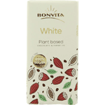 Bonvita Rijstmelk Chocolade Wit Bio, 100 gram