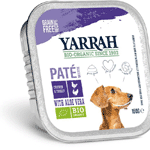 yarrah hondenvoer pate met kip en kalkoen bio, 150 gram