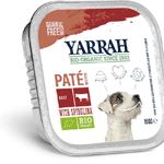 yarrah hondenvoer pate met rund en kip bio, 150 gram