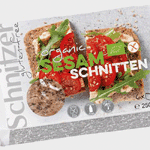 Schnitzer Sesambrood Glutenvrij Bio, 250 gram
