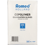 Romed Onderzoekhandschoen Steriel Copolymeer L, 100 stuks