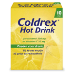 coldrex hot drink poeder voor drank, 10 sachets