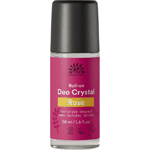 Urtekram Deodorant Crystal Roll On Rozen, 50 ml