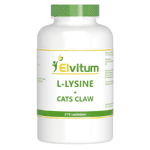 elvitaal/elvitum l-lysine cats claw, 270 tabletten