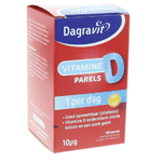 Dagravit Vitamine D Pearls 400iu, 100 stuks