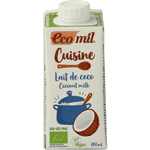 Ecomil Kokosmelk Cuisine Bio, 200 ml