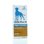 Exil No Worm Hond Large, 2 tabletten