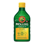 Mollers Omega-3 Levertraan Naturel, 250 ml