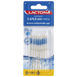 lactona easydent a 2.5-5mm zonder houdertje, 8 stuks