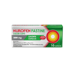 nurofen fastine liquid caps 200 mg, 10 capsules