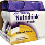 nutricia compact protein banaan 125 gram, 4 stuks