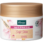 kneipp body scrub sugar & oil soft skin, 220 gram