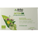 Arkofluids Detox Drinkampullen 15ml Bio, 10 Ampullen