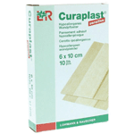 curaplast wondpleister sensitive 10cm x 6cm, 10 stuks