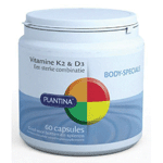Plantina Vitamine K2 en D3, 60 capsules