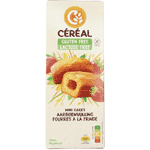 Cereal Aardbei Cakeje Glutenvrij, 210 gram