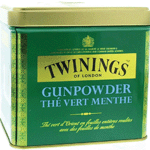 Twinings Gunpowder Blik Mint, 200 gram