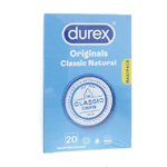 Durex Classic Natural, 20 stuks