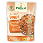Primeal Recette Veggie Quinoa Gekookt met Groente Bio, 220 gram