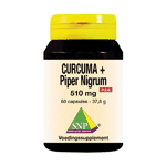 snp curcuma & piper nigrum 510mg puur, 60 capsules
