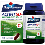 Davitamon Actifit 50+ Omega 3, 90 capsules