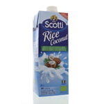 Riso Scotti Rice Drink Coconut Bio, 1000 ml