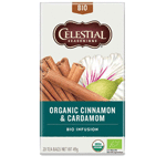 Celestial Season Organic Cinnamon & Cardamom Bio, 20 stuks