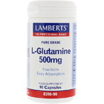 lamberts l-glutamine 500mg, 90 veg. capsules