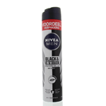 Nivea Men Deodorant Black & White Xl Spray, 200 ml