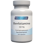 Nova Vitae Benfotiamine (vitamine B1) 150 Mg, 120 Veg. capsules