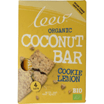 Leev Cookiebar Kokos-citroen Bio, 140 gram