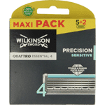 Wilkinson Quattro Titanium Sensitive Mesjes 5+2, 7 stuks