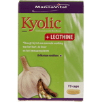 mannavital kyolic + lecithine, 75 capsules